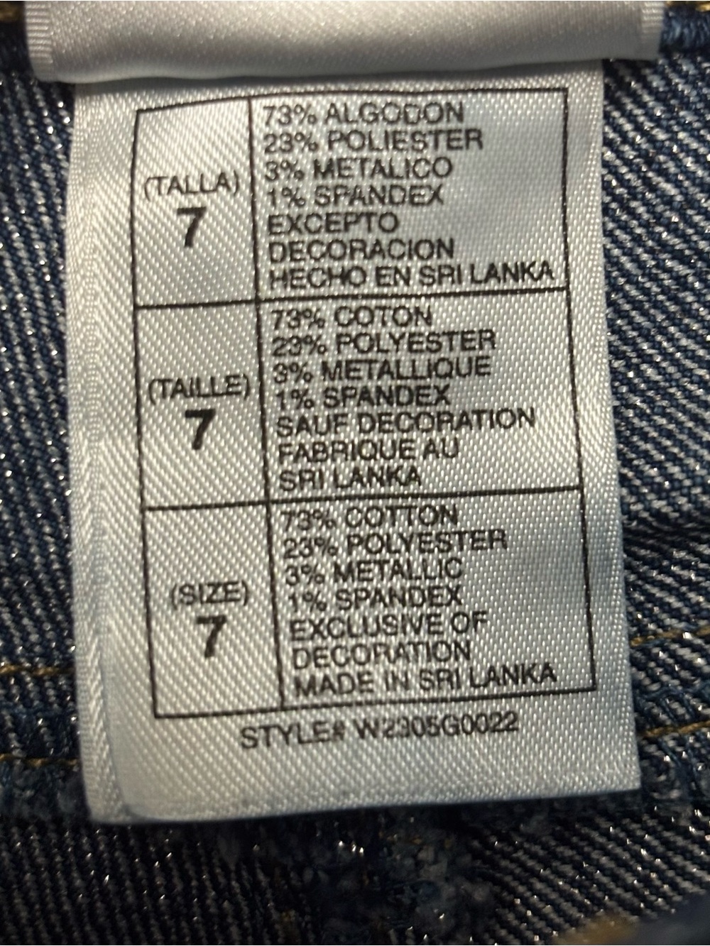 Disney princess jeans size 7 - Picture 15 of 16